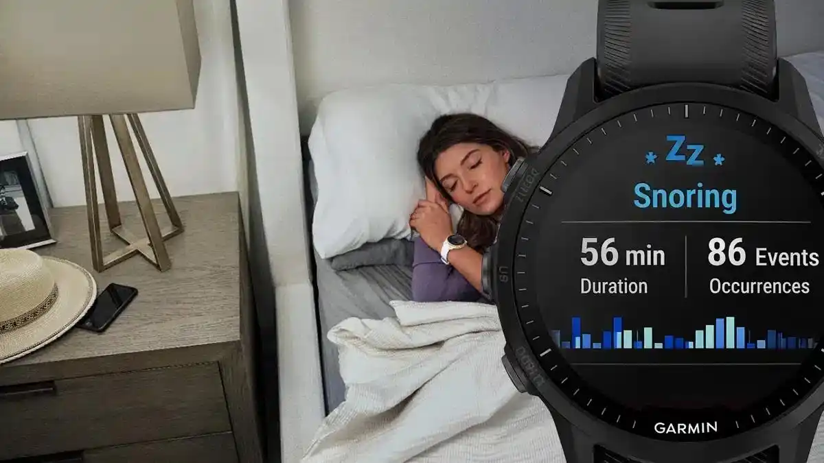 Array佳明专利升级睡眠监测，双重验证精准识别“谁在打鼾”